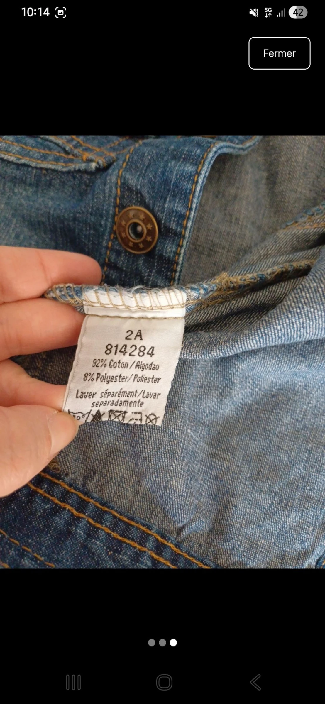 Veste jeans 2 anos – photo 3